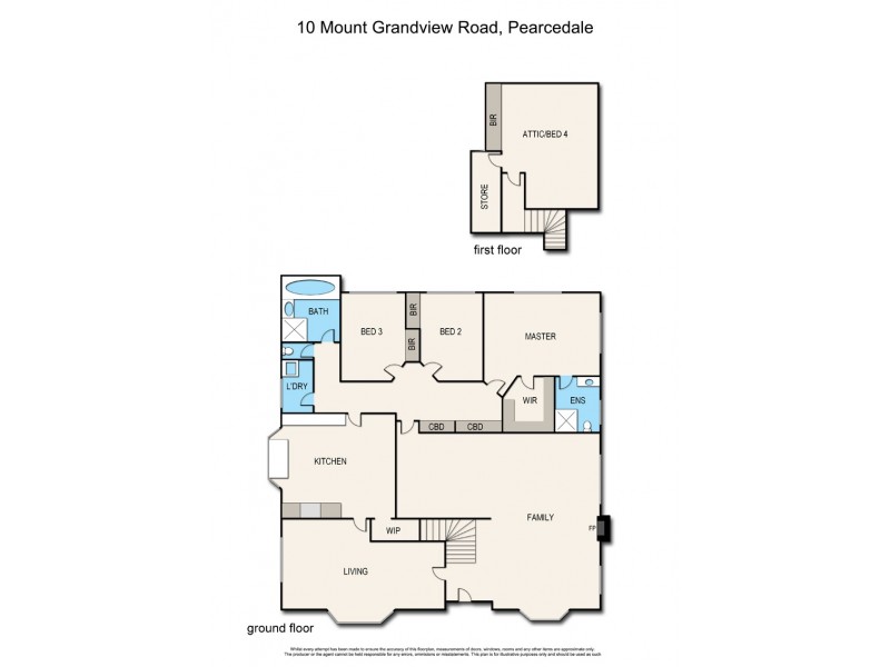 10 Mount Grandview Road, Pearcedale VIC 3912 Floorplan