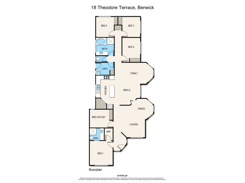 18 Theodore Terrace, Berwick VIC 3806 Floorplan
