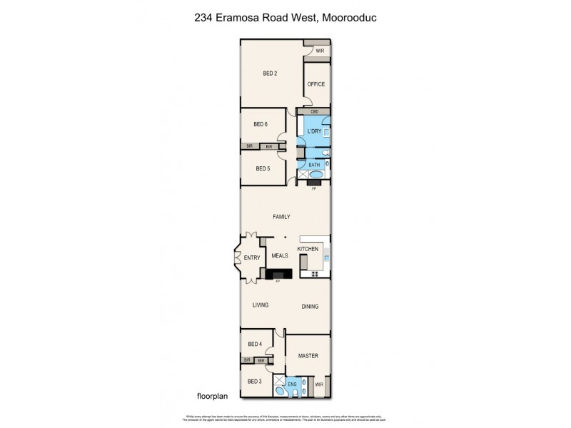 234 Eramosa Road West, Moorooduc VIC 3933 Floorplan