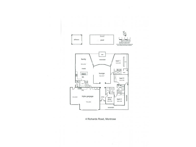 4 Richards Road, Montrose VIC 3765 Floorplan