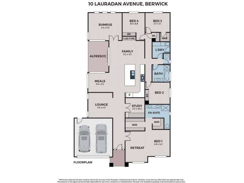 10 Lauradan Avenue, Berwick VIC 3806 Floorplan