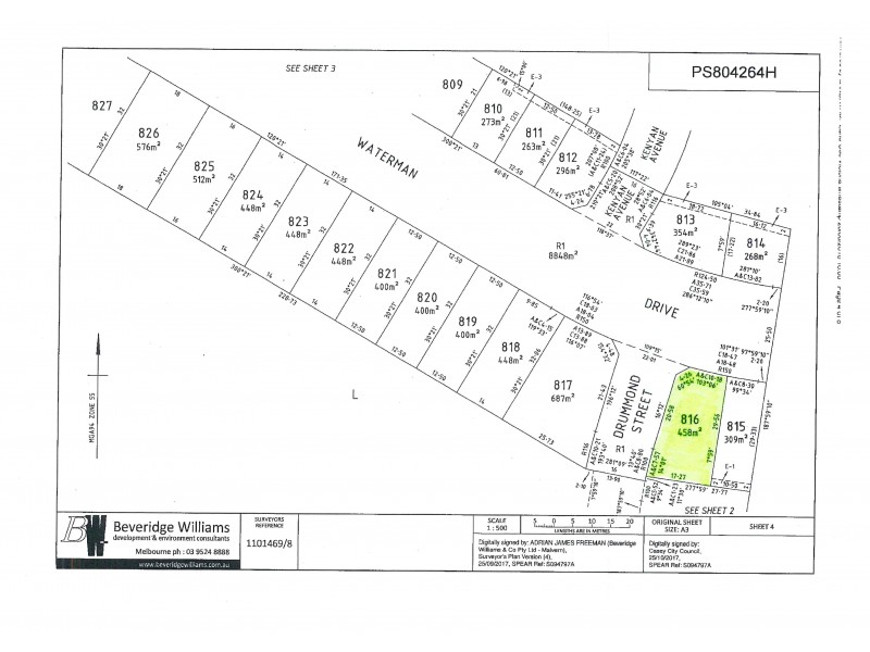 88 (Lot 816) Waterman Drive, Clyde VIC 3978