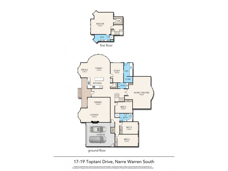 17-19 Toptani Drive, Narre Warren South VIC 3805 Floorplan