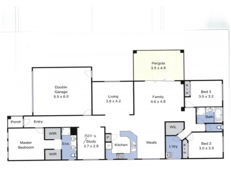 8 Cindy Court, Berwick VIC 3806 Floorplan