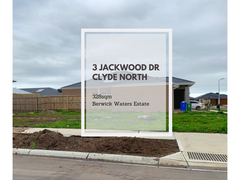 3 Jackwood Drive, Clyde North VIC 3978