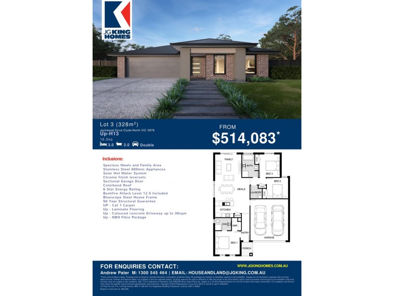 3 Jackwood Drive, Clyde North VIC 3978