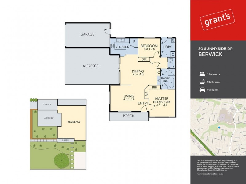 50 Sunnyside Drive, Berwick VIC 3806 Floorplan