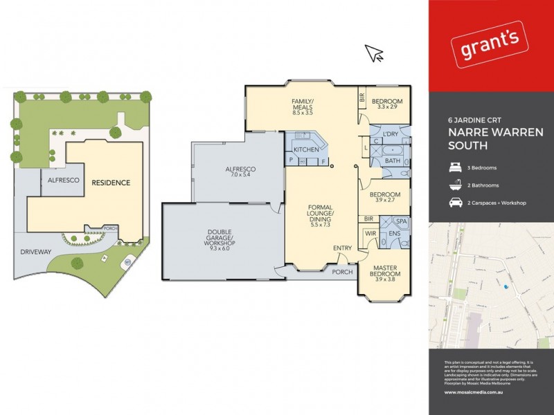 6 Jardine Court, Narre Warren South VIC 3805 Floorplan