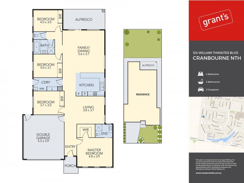 124 William Thwaites Boulevard, Cranbourne North VIC 3977