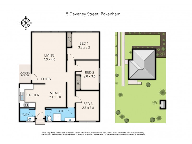 5 Deveney Street, Pakenham VIC 3810 Floorplan
