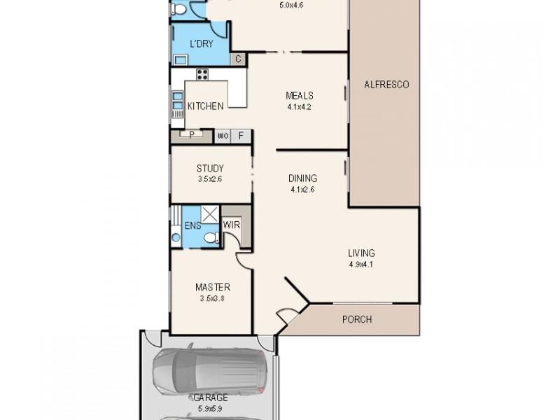 2 Danehill Grove, Berwick VIC 3806 Floorplan