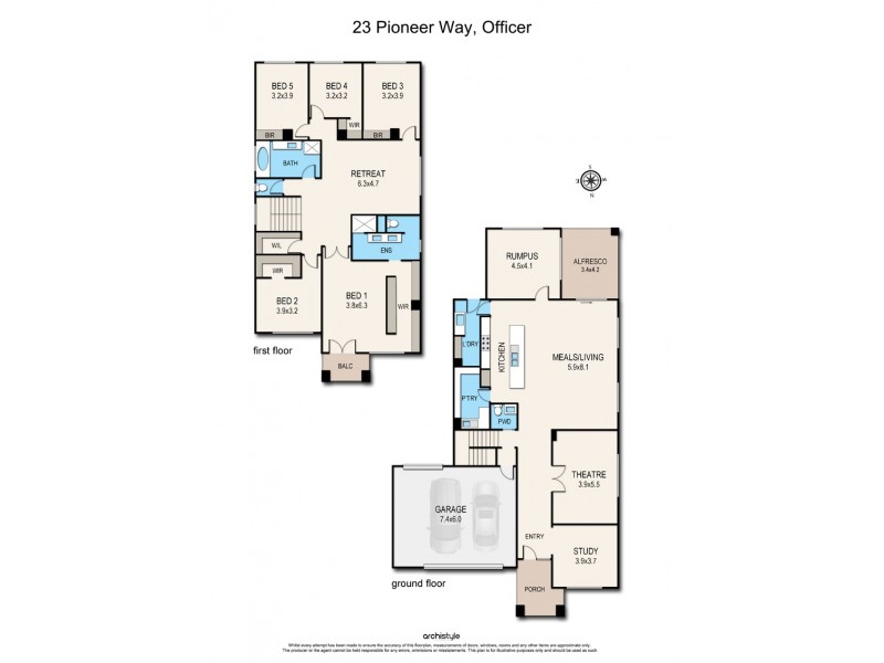 23 Pioneer Way, Officer VIC 3809 Floorplan