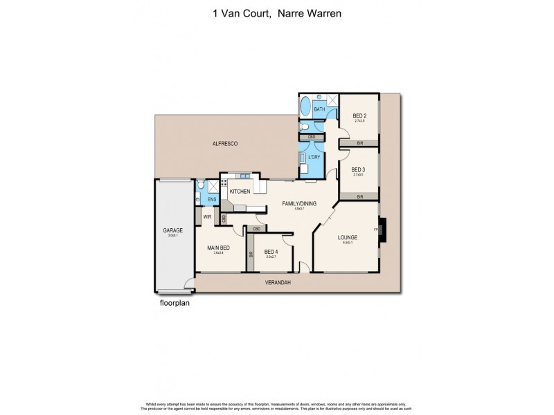 1 Van Court, Narre Warren VIC 3805