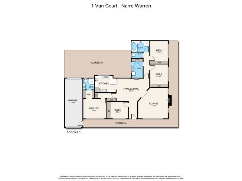 1 Van Court, Narre Warren VIC 3805