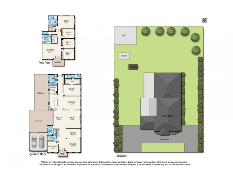 4 Roselea Place, Narre Warren North VIC 3804 Floorplan