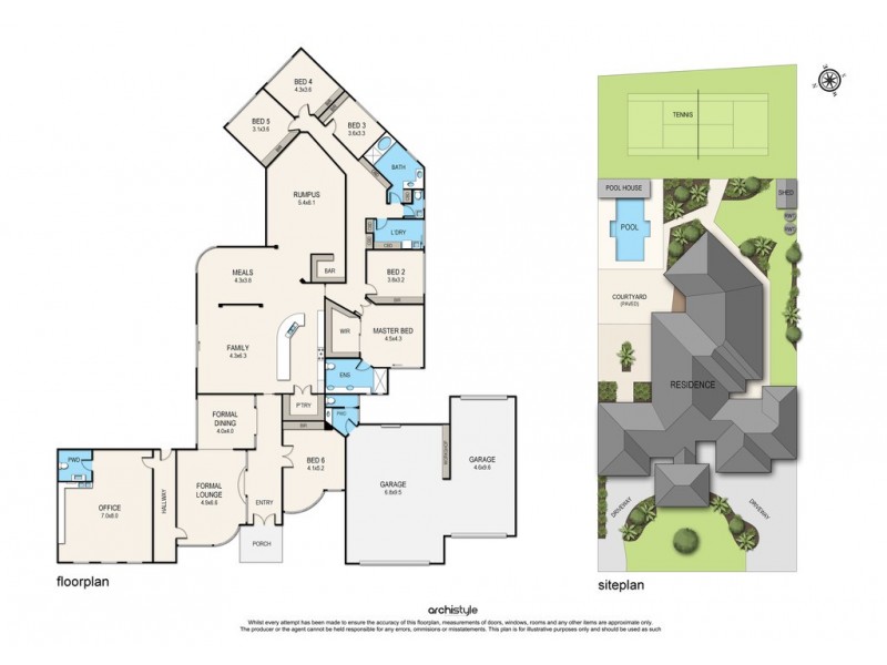 3 Rustic Rise, Narre Warren North VIC 3804 Floorplan
