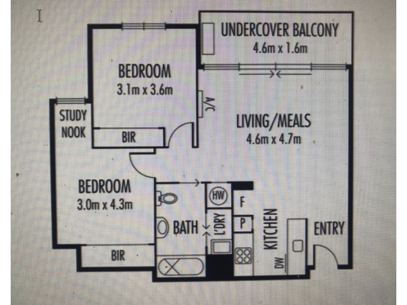 103C/1142 Nepean Highway, Highett VIC 3190 Floorplan