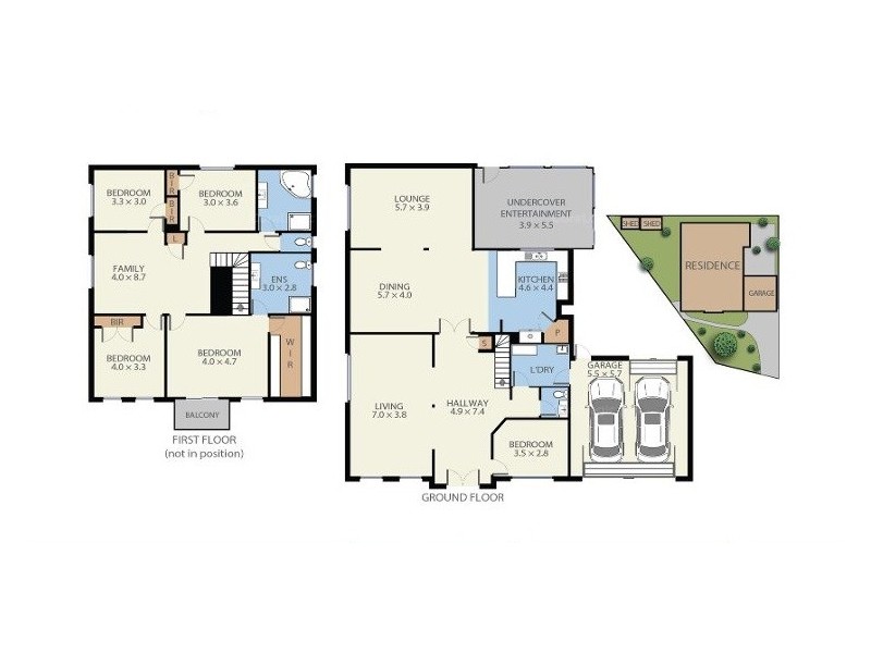 9 Arrino Crescent, Hallam VIC 3803 Floorplan