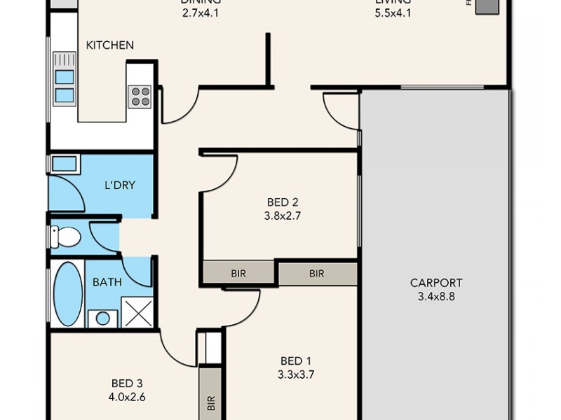 13 Campbell Parade, Cranbourne VIC 3977 Floorplan