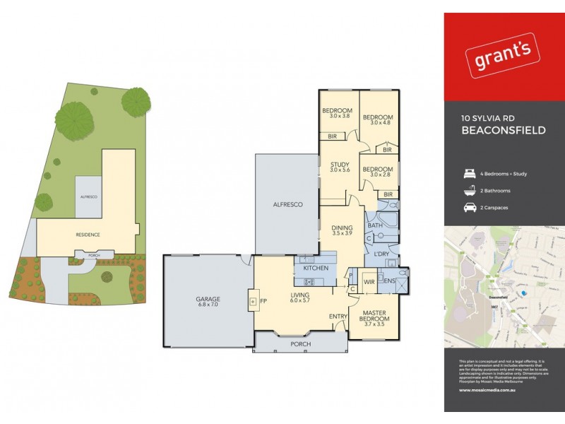 10 Sylvia Road, Beaconsfield VIC 3807 Floorplan