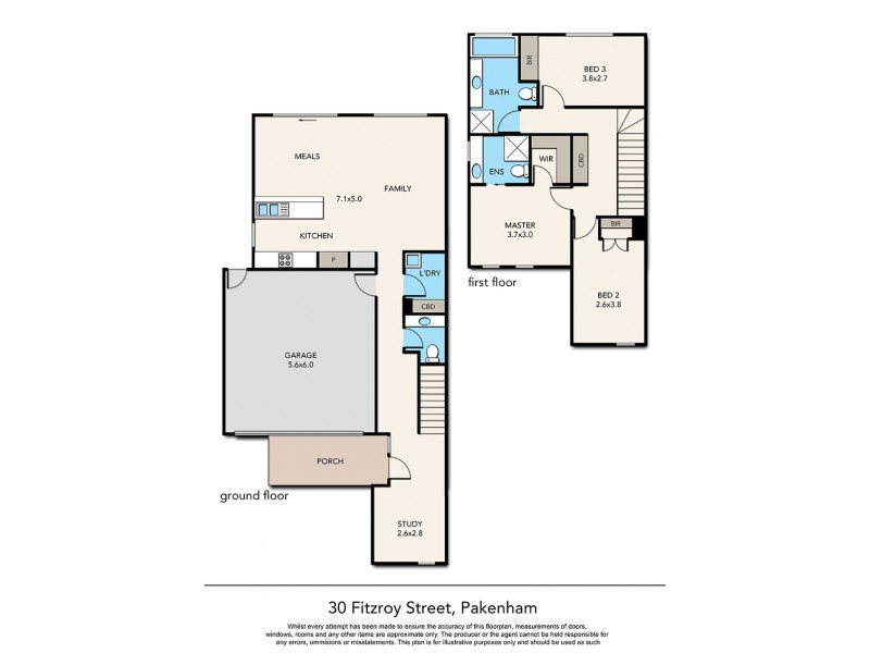 30 Fitzroy Street, Pakenham VIC 3810 Floorplan