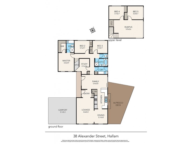 38 Alexander Street, Hallam VIC 3803 Floorplan