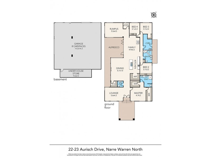 23-33 Aurisch Drive, Narre Warren North VIC 3804 Floorplan