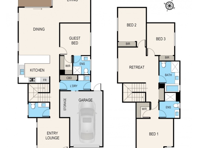 2 Robyn Court, Hampton Park VIC 3976 Floorplan
