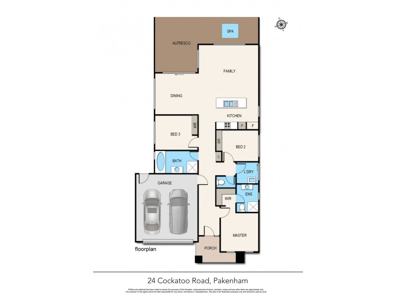 24 Cockatoo Road, Pakenham VIC 3810 Floorplan