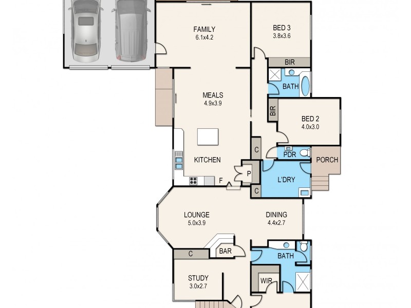 15 Rachael Court, Pakenham VIC 3810 Floorplan