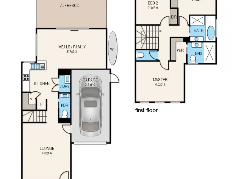 8/69-71 Frawley Road, Hallam VIC 3803 Floorplan