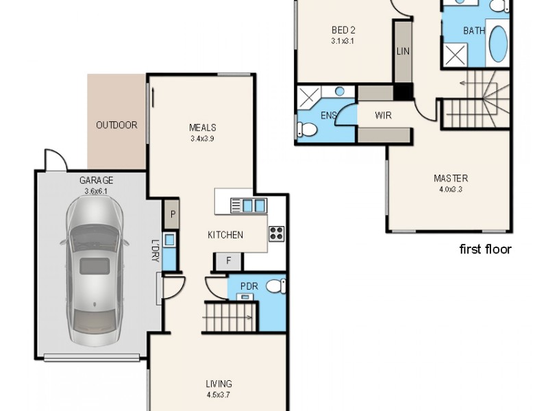 7/2-4 Edinburgh Drive, Beaconsfield VIC 3807 Floorplan
