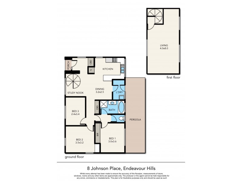 8 Johnson Place, Endeavour Hills VIC 3802 Floorplan