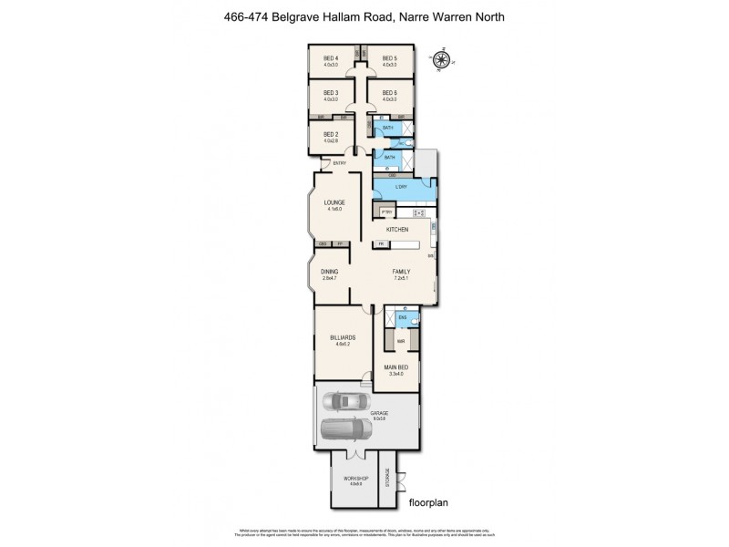 466-474 Belgrave Hallam Road, Narre Warren North VIC 3804 Floorplan