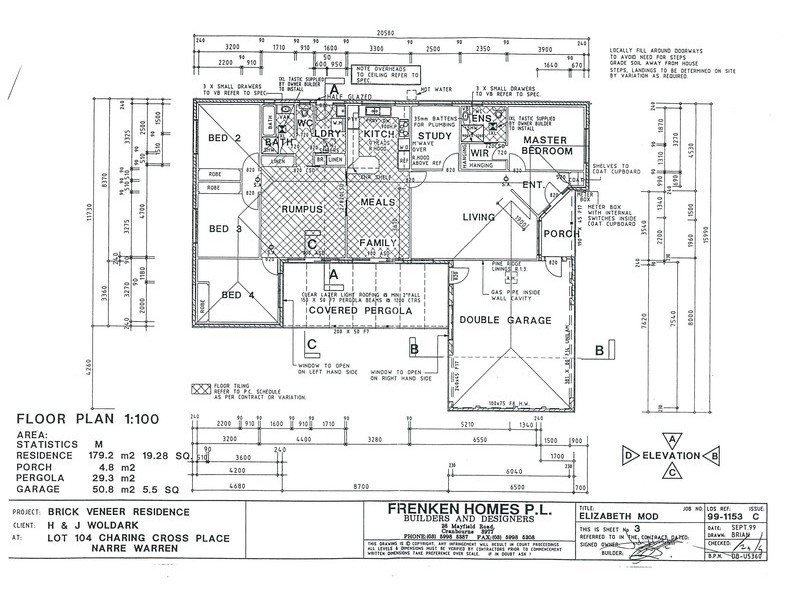 12 Charing Cross Place, Narre Warren VIC 3805 Floorplan