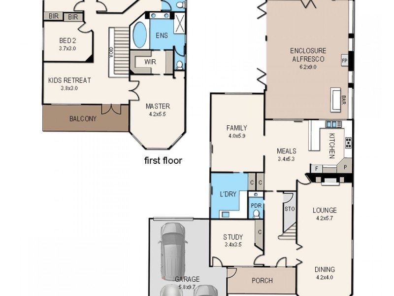 44 Moondarra Drive, Berwick VIC 3806 Floorplan