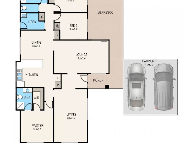15 Anaconda Road, Narre Warren VIC 3805 Floorplan