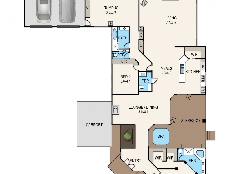 45 Bayard Drive, Pakenham Upper VIC 3810 Floorplan