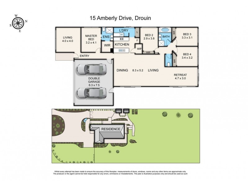 15 Amberly Drive, Drouin VIC 3818 Floorplan