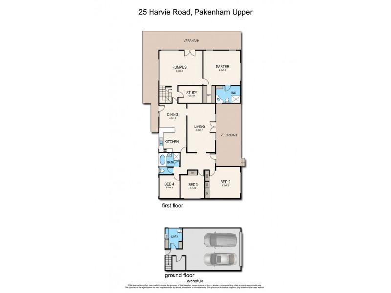 25 Harvie Road, Pakenham Upper VIC 3810 Floorplan