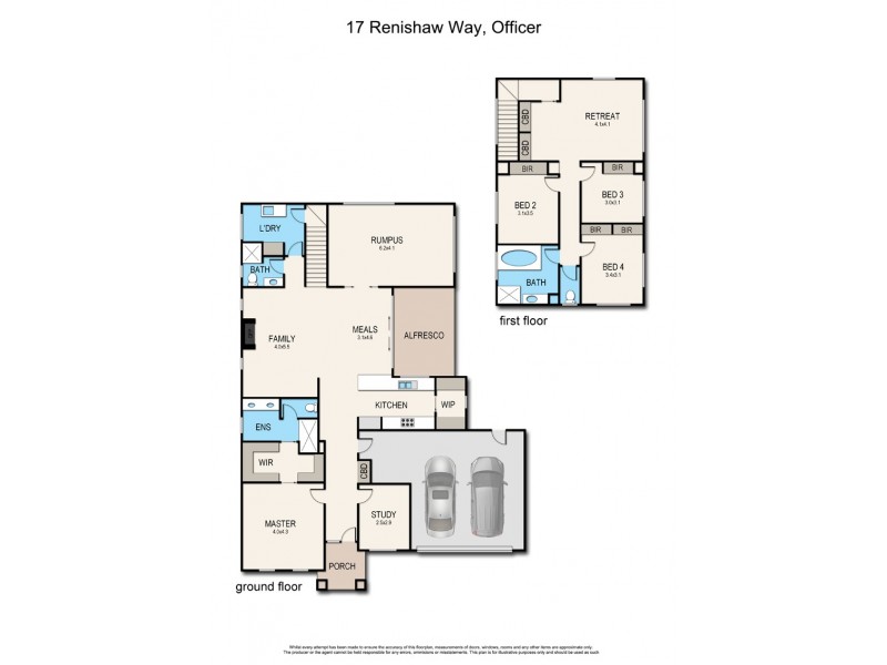 17 Renishaw Drive, Officer VIC 3809 Floorplan