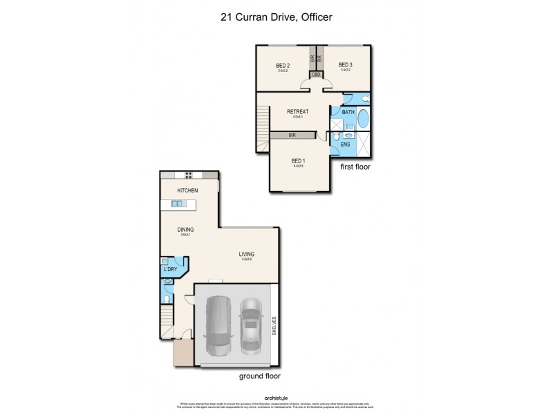 21 Curran Drive, Officer VIC 3809 Floorplan
