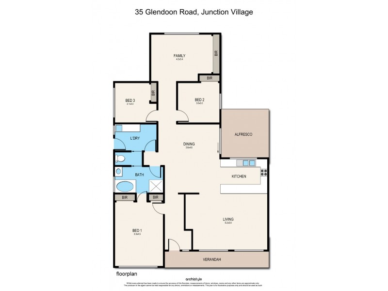 Cranbourne VIC 3977 Floorplan