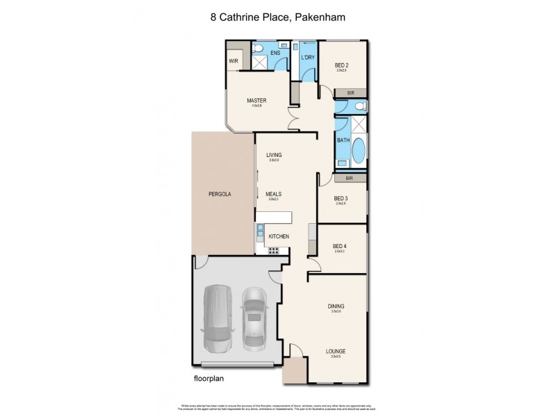8 Catherine Place, Pakenham VIC 3810 Floorplan