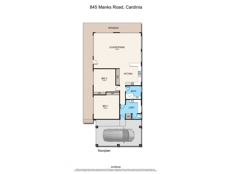 845 Manks Road, Cardinia VIC 3978 Floorplan