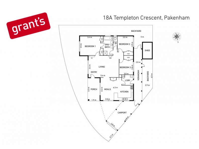 18A Templeton Crescent, Pakenham VIC 3810 Floorplan