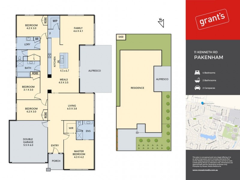 11 Kenneth Road, Pakenham VIC 3810 Floorplan