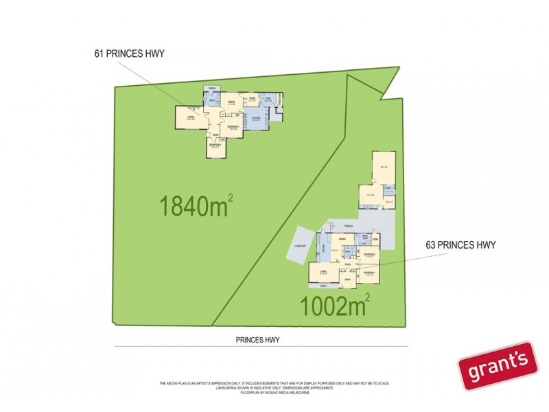 61 and 63 Princes Highway, Pakenham VIC 3810