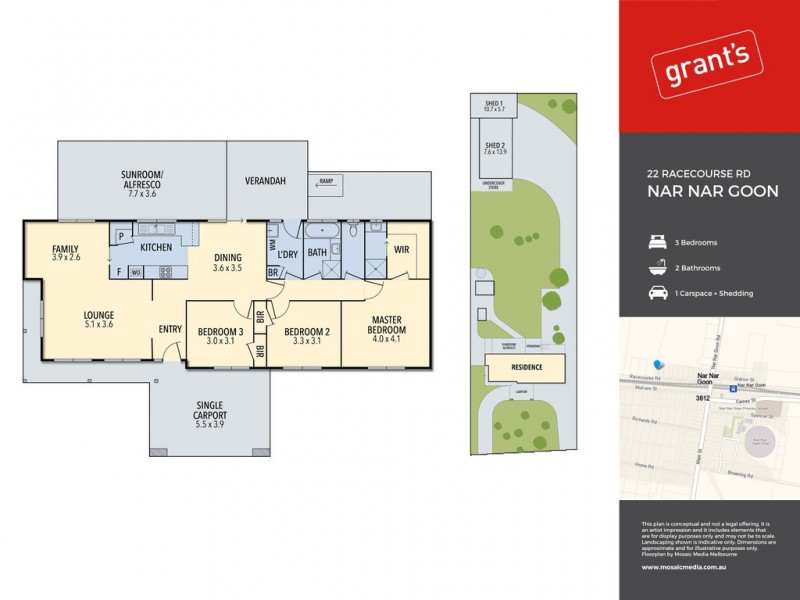 22 Racecourse Road, Nar Nar Goon VIC 3812 Floorplan