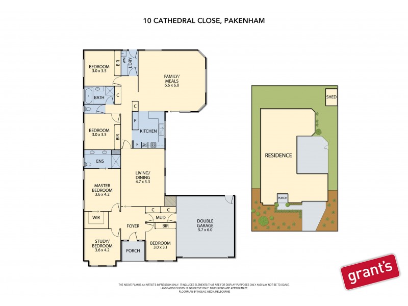 10 Cathedral Close, Pakenham VIC 3810 Floorplan